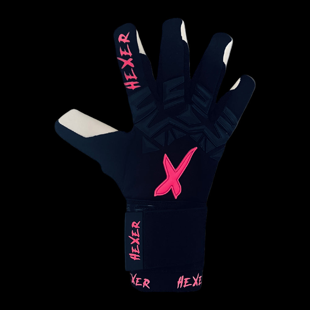 Black Soccer Gloves | REFLEX ECLIPSE By HEXER